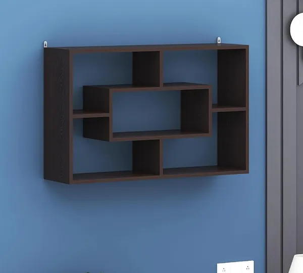 Rosebell_Wenge_Engineered_Wood_Wall_Shelf_For_Home_Decor
