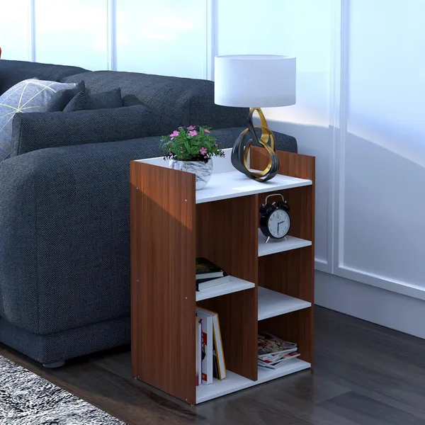 Rosebell_Walnut_White_Engineered_Wood_Side_Table_For_Home_Decor