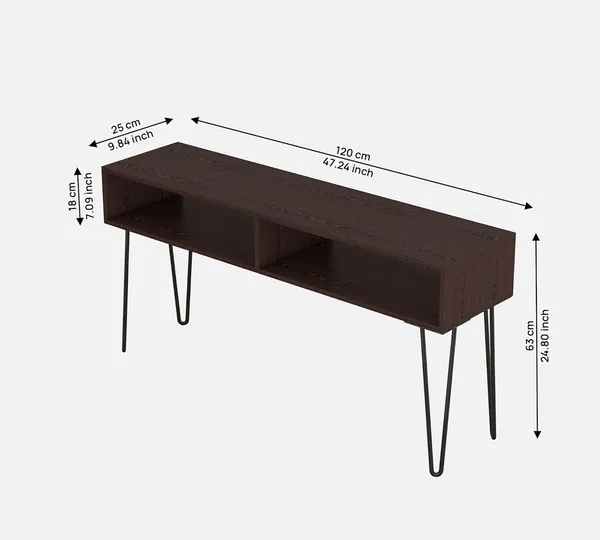 Rosebell_Brown_Engineered_Wood_Console_Table_For_Home_Decor