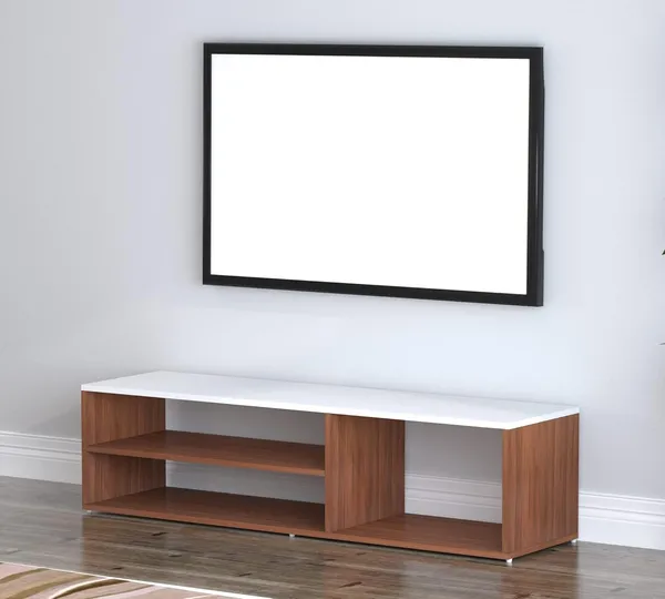 Rosebell_Walnut_White_Engineered_Wood_Tv_Unit_For_Home_Decor