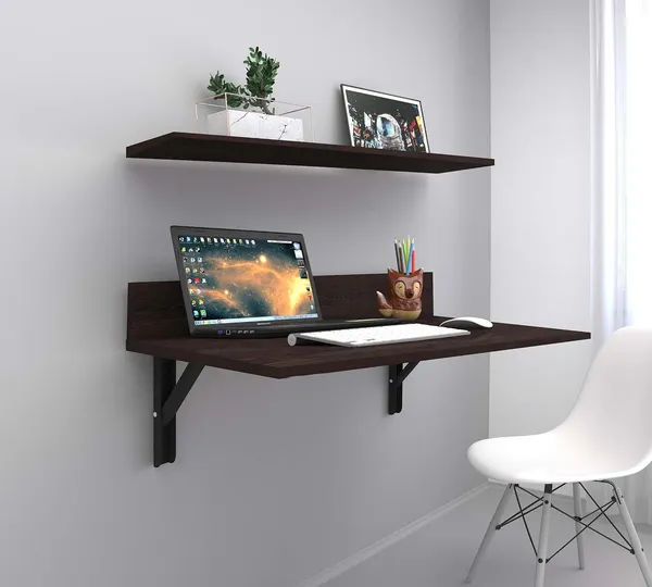 Rosebell_Wenge_Engineered_Wood_Wall_Mounted_Folding_Table_For_Home_Decor