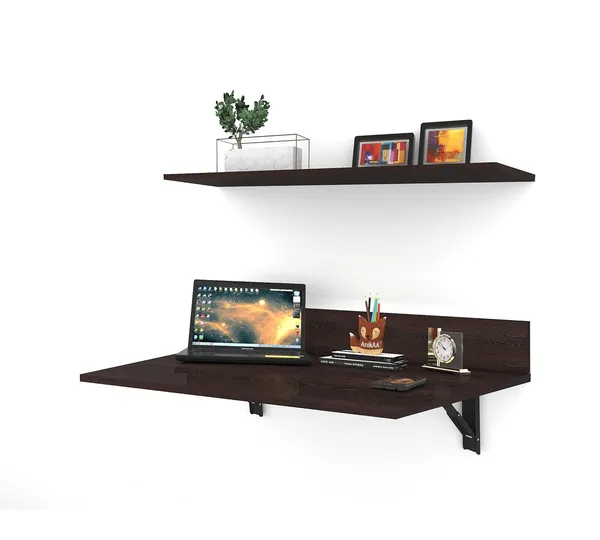 Rosebell_Wenge_Engineered_Wood_Wall_Mounted_Folding_Table_For_Home_Decor