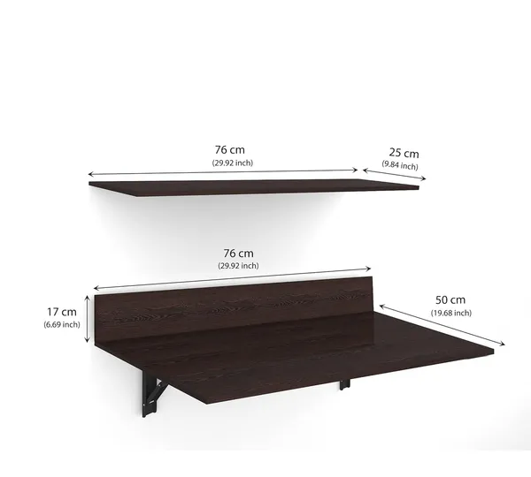 Rosebell_Wenge_Engineered_Wood_Wall_Mounted_Folding_Table_For_Home_Decor