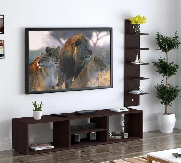 Rosebell_Wenge_Engineered_Wood_TV_Unit_For_Home_Decor