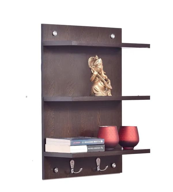 Rosebell_Wenge_Engineered_Wood_Wall_Shelf_For_Home_Decor