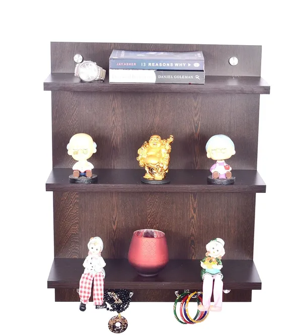 Rosebell_Wenge_Engineered_Wood_Wall_Shelf_For_Home_Decor
