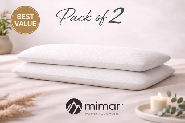 White_Premium_Quilted_Knitted_Slim_Pillow_For_Sleeping_(Pack_Of_2)