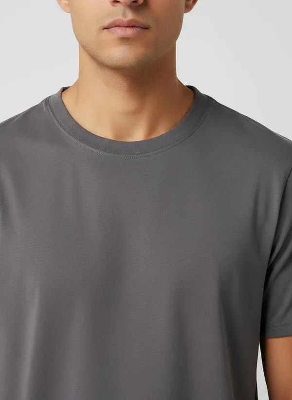 Grey_Classic_Cotton_Crew_Neck_T_Shirt_Short_Sleeve_Casual_Everyday_Wear_For_Men