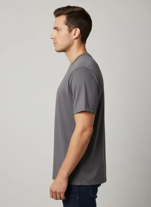 Grey_Classic_Cotton_Crew_Neck_T_Shirt_Short_Sleeve_Casual_Everyday_Wear_For_Men