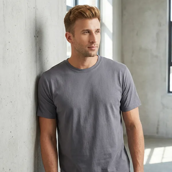 Black_And_Grey_Casual_Wear_Solid_T_Shirt_Combo_Pack_Of_2_For_Men