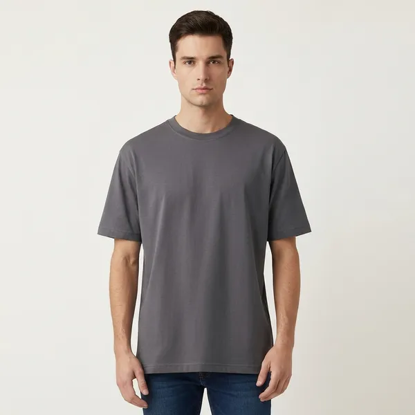 Pink,_Grey_And_Red_Casual_Solid_T_Shirt_Pack_Of_3_For_Men