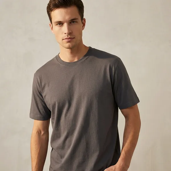 Red_And_Grey_Cotton_Round_Neck_Half_Sleeve_T_Shirt_Combo_Pack_Of_2_Ã¢â‚¬â€œ_Regular_Fit_Solid_Casual_T_Shirts_For_Men