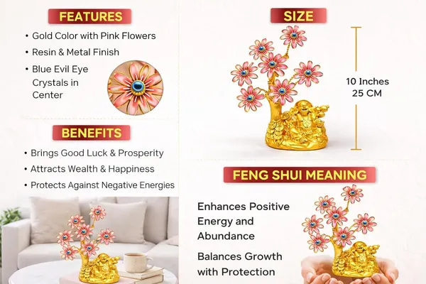 Laughing_Buddha_Feng_Shui_Vastu_Decorative_Showpiece_Good_Luck_Wealth_Positive_Energy_Home_Office_Decor_Gift_Classy_Flassy_Gold_Pink_Buddha