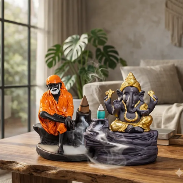 Sai_Baba_And_Ganesh_Backflow_Incense_Burner_Spiritual_Decor_Combo_Pack_Of_2