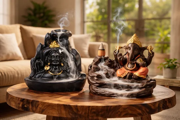 Ganesh_Ji_And_Aadi_Yogi_Ji_Smoke_Fountain_Backflow_Incense_Burner_With_10_Dhoop_Cones_Polyresin_Waterfall_Incense_Holder_For_Home_Temple_Meditation_Yoga_Room_Pooja_Decor_Spiritual_Showpiece_And_Gift_Item_Combo_Pack_Of_2