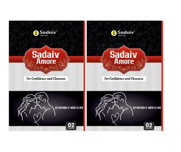 Pack_Of_2_Sadaiv_Amore_Herbal_Capsule_For_Men_And_Women__(2_Capsules_in_Each_Pack)
