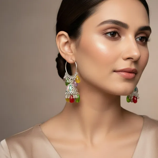 Multicolor_Alloy_And_Cz_Stones_Premium_&_Fancy_Design_Earrings_For_Women