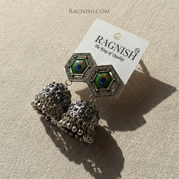 Silver_Alloy_With_Enamel_Work_And_Stone_Studded_Premium_&_Fancy_Design_Earrings_For_Women