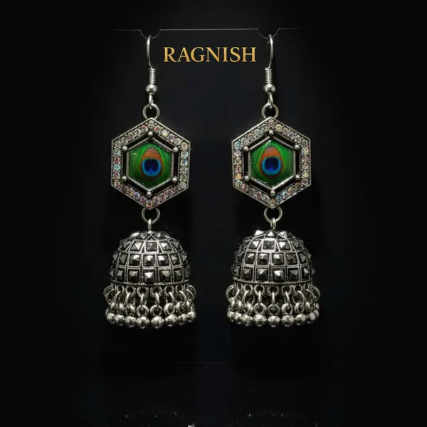 Silver_Alloy_With_Enamel_Work_And_Stone_Studded_Premium_&_Fancy_Design_Earrings_For_Women