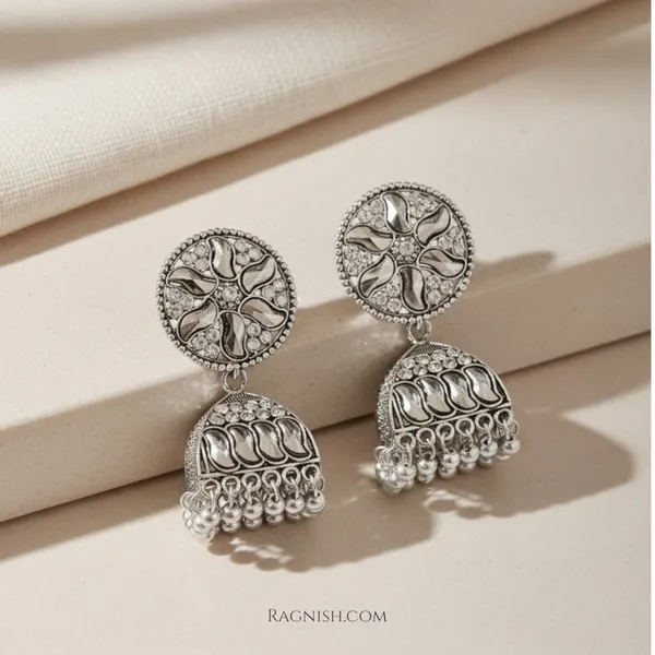Silver_Plated_Alloy_Premium_&_Fancy_Design_Earrings_For_Women_(Pack_Of_2)