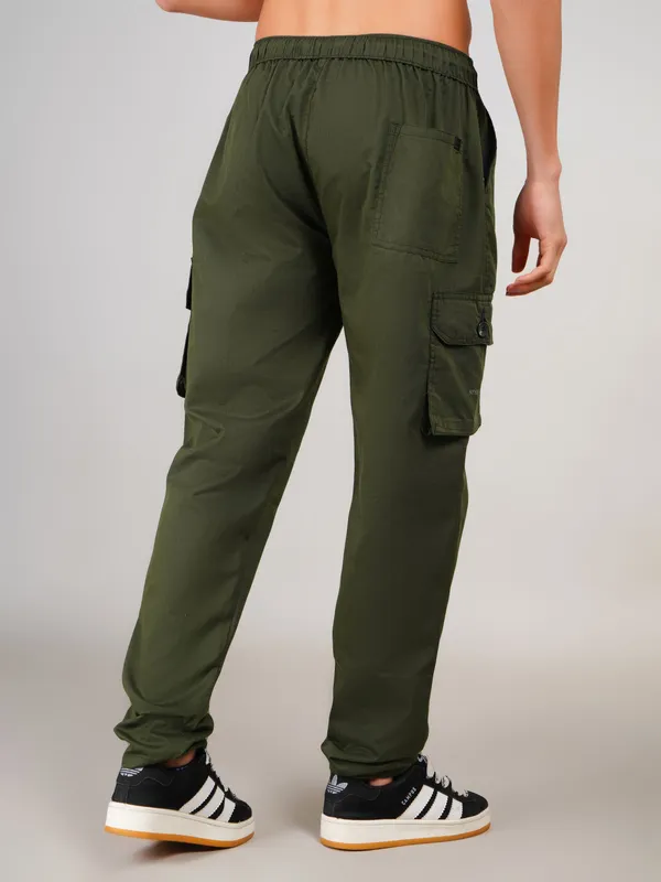 Green_Premium_Cotton_Solid_Regular_Fit_Cargo_Pant_For_Men