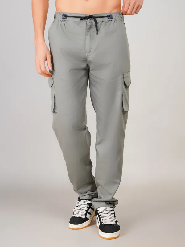 Grey_Premium_Cotton_Solid_Regular_Fit_Cargo_Pant_For_Men