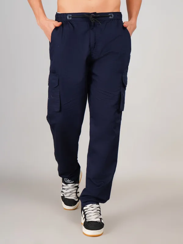 Blue_Premium_Cotton_Solid_Regular_Fit_Cargo_Pant_For_Men