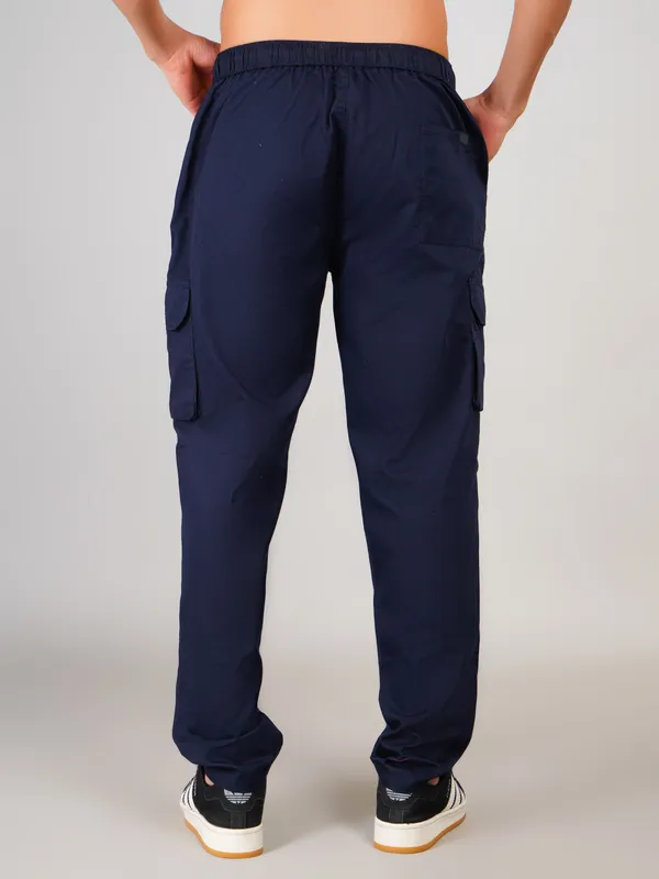 Blue_Premium_Cotton_Solid_Regular_Fit_Cargo_Pant_For_Men