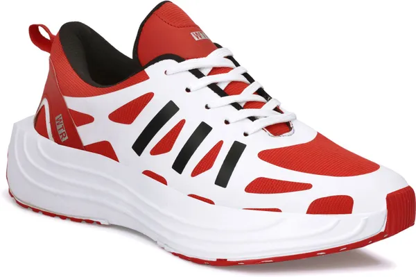 Red_&_White_Synthetic_Leather_Premium_&_Comfortable_Sneakers_For_Men