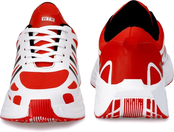 Red_&_White_Synthetic_Leather_Premium_&_Comfortable_Sneakers_For_Men