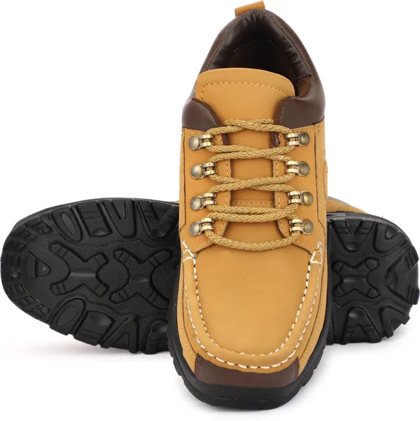 Beige_Synthetic_Leather_Premium_&_Comfortable_Shoe_For_Men