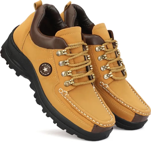 Beige_Synthetic_Leather_Premium_&_Comfortable_Shoe_For_Men