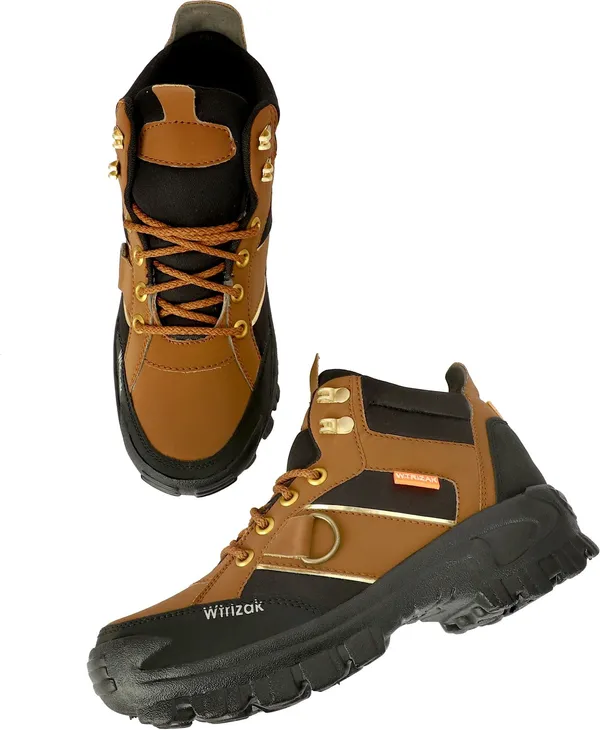 Tan_Synthetic_Leather_Premium_&_Comfortable_Boots_For_Men