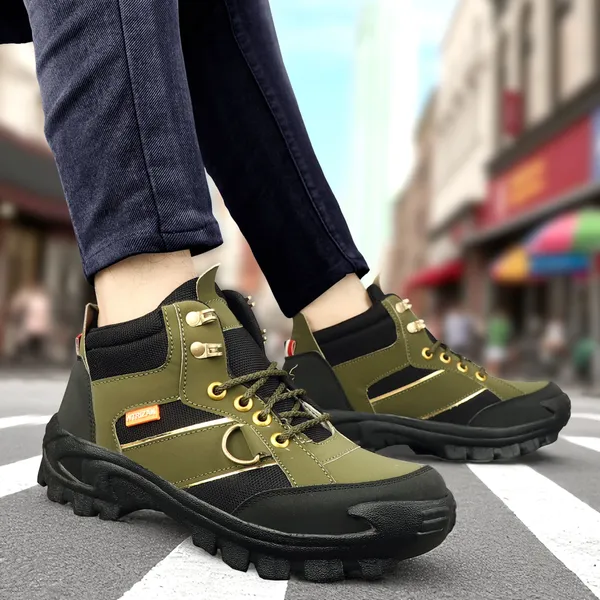 Green_Synthetic_Leather_Premium_&_Comfortable_Shoe_For_Men
