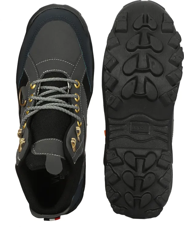 Grey_Synthetic_Leather_Premium_&_Comfortable_Shoe_For_Men