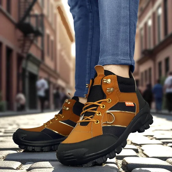 Tan_Synthetic_Leather_Premium_&_Comfortable_Shoe_For_Men