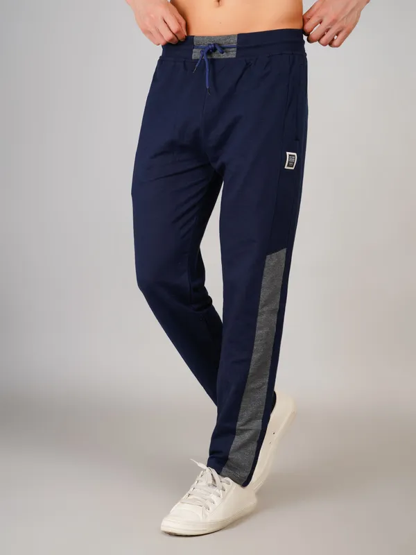 Blue_Premium_Cotton_Blend_Solid_Regular_Fit_Track_Pant_For_Men