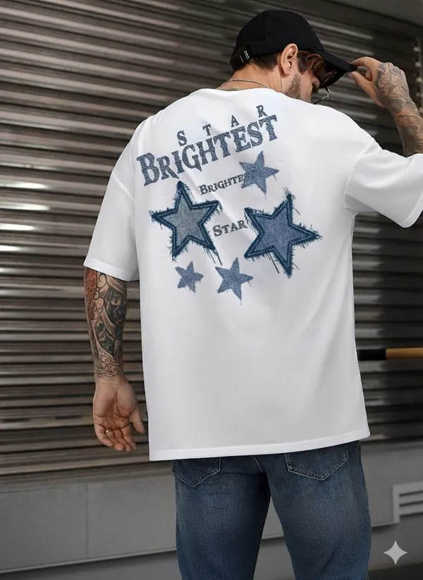 White_Premium_Cotton_Blend_Graphic_Print_Oversized_T-Shirt_For_Men