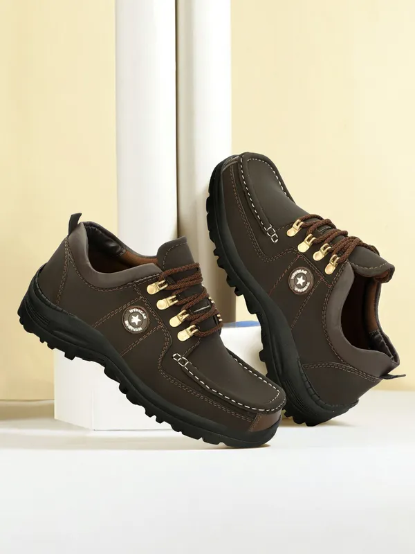 Brown_Synthetic_Leather_Premium_&_Comfortable_Shoe_For_Men