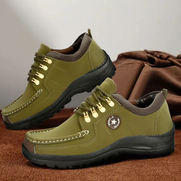 Green_Synthetic_Leather_Premium_&_Comfortable_Shoe_For_Men