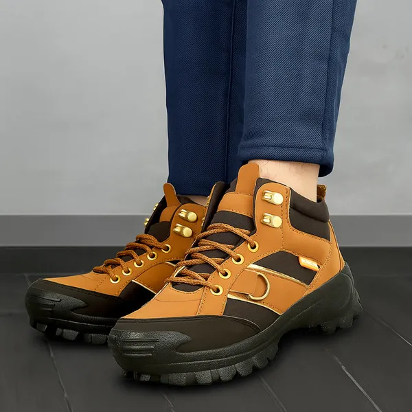 Tan_Synthetic_Leather_Premium_&_Comfortable_Boots_For_Men