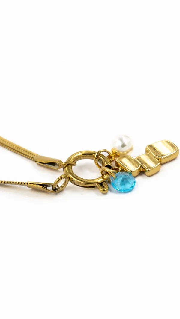 Gold_Plated_Snake_Chain_Necklace_With_Square_Charm_Pendant_And_Pearl_And_Blue_Bead_Accents_For_Women