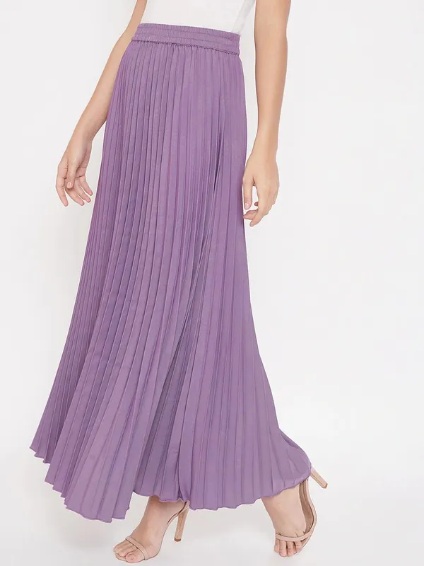 Purple_Crepe_Maxi_Skirt_For_Women