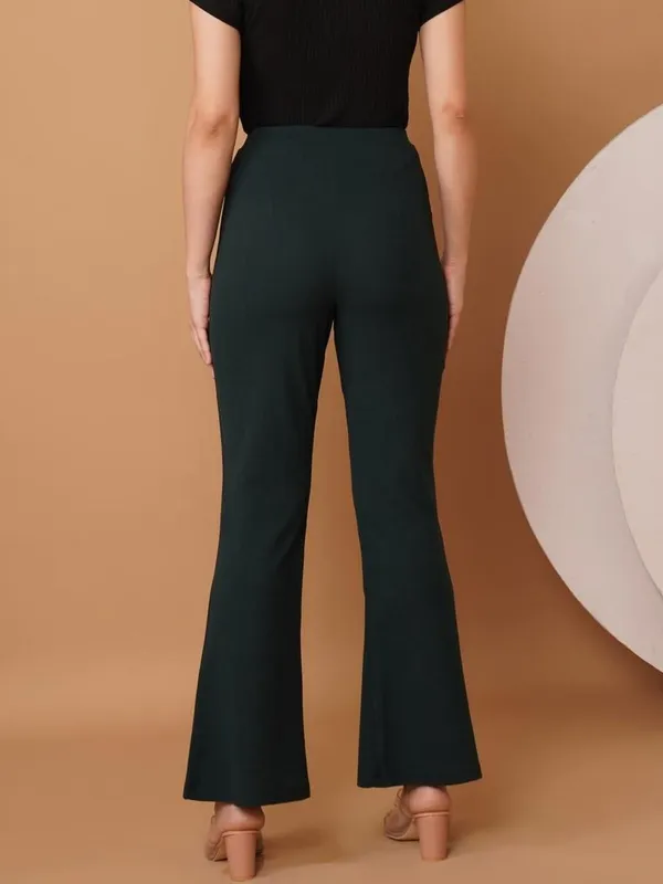 Green_Polyester_Flared_Trousers_For_Women