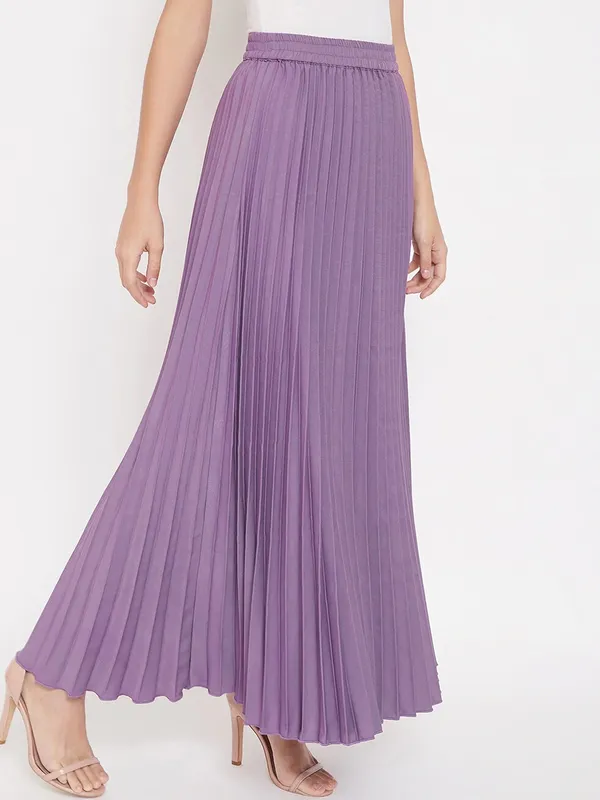 Purple_Crepe_Maxi_Skirt_For_Women