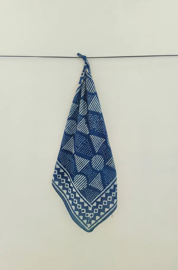 Blue_Printed_Bandana_for_Unisex
