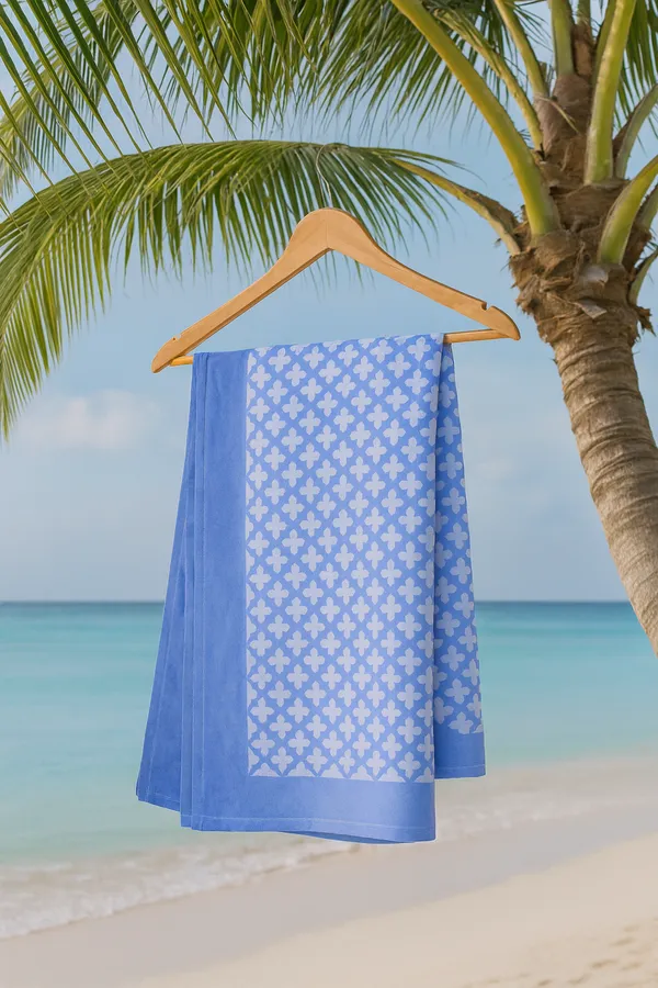Blue_Geometric_Print_Sarong_for_Women