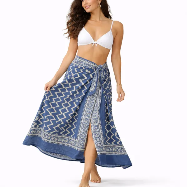 Blue_Beach_Zigzag_Print_Towel