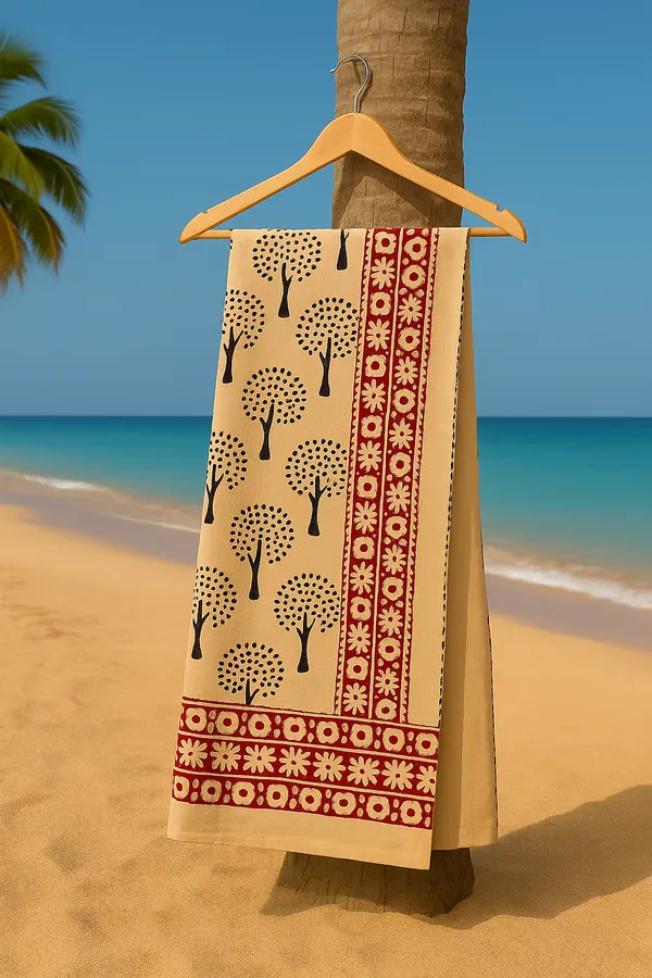 Beige_Printed_Wrap_Skirt_for_Women
