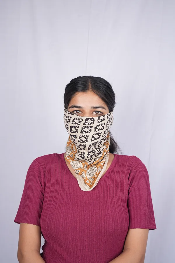 Orange_Printed_Square_Bandana_for_Women